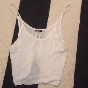 Really perfect white tank top
